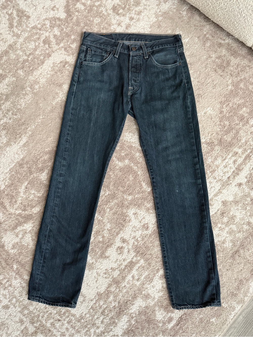 Levi's 501 Original Fit Dark Wash Jeans W28 L30